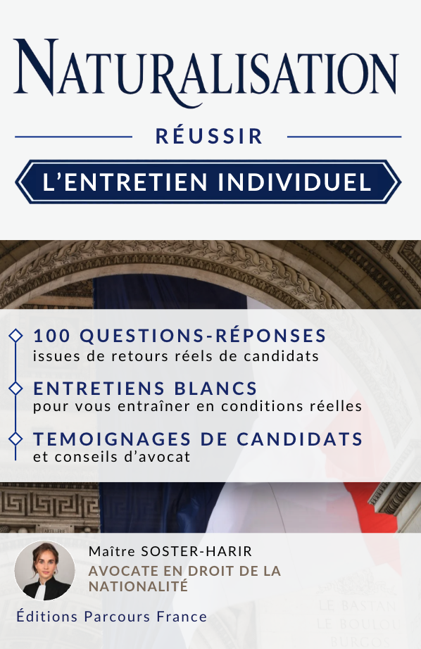 Couverture : Entretien de naturalisation